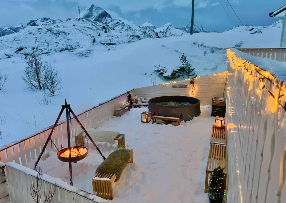 Villa Sundet Lofoten Holiday House Sund  Exterior foto